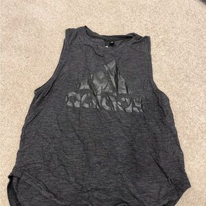 Adidas Women's Charcoal Muscle Tee